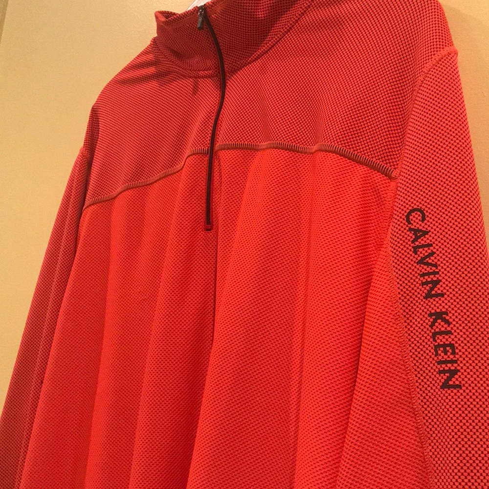 Calvin Klein XXL pullover | mens quarter zip